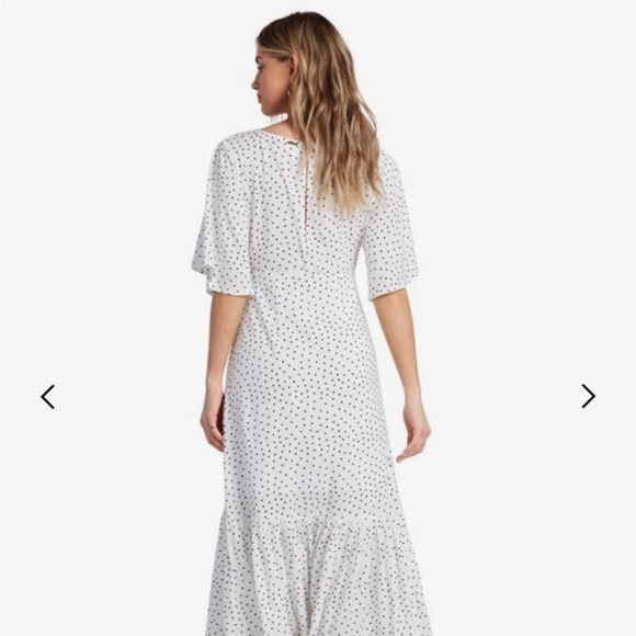 Billabong Black and White Dotted Blouse - Picture 2 of 7